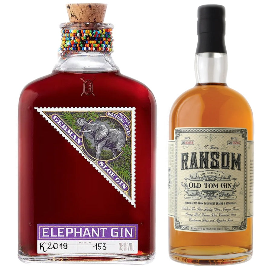 Elephant Gin Sloe and Ransom Old Tom Gin