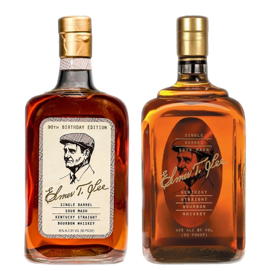 Elmer T. Lee '90th Birthday Edition' Bourbon and Elmer T. Lee Bourbon