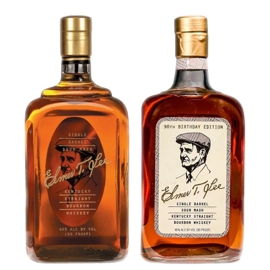 Elmer T. Lee Bourbon and Elmer T. Lee '90th Birthday Edition' Bourbon