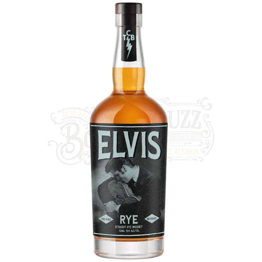 Elvis Straight Rye Whiskey - BottleBuzz