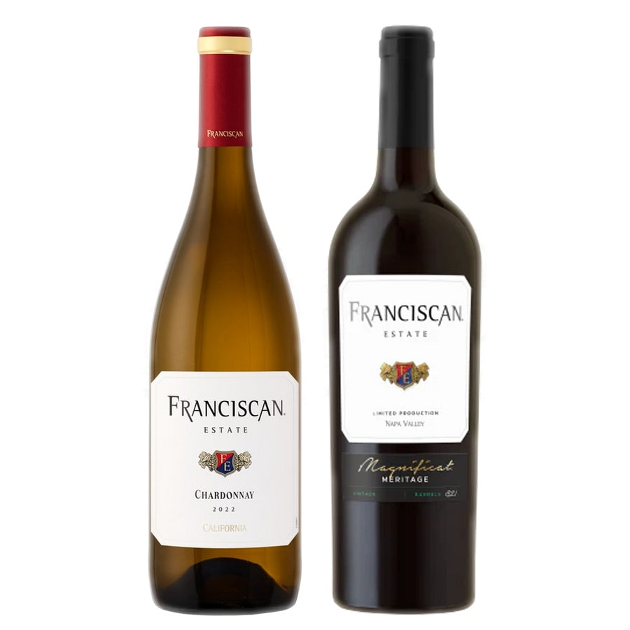 Franciscan Chardonnay Special and Franciscan Meritage Halo