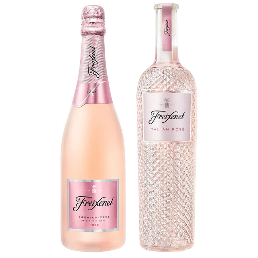 Freixenet Cava Dry Rose Cordon Rosado and Freixenet Rosato Veneto