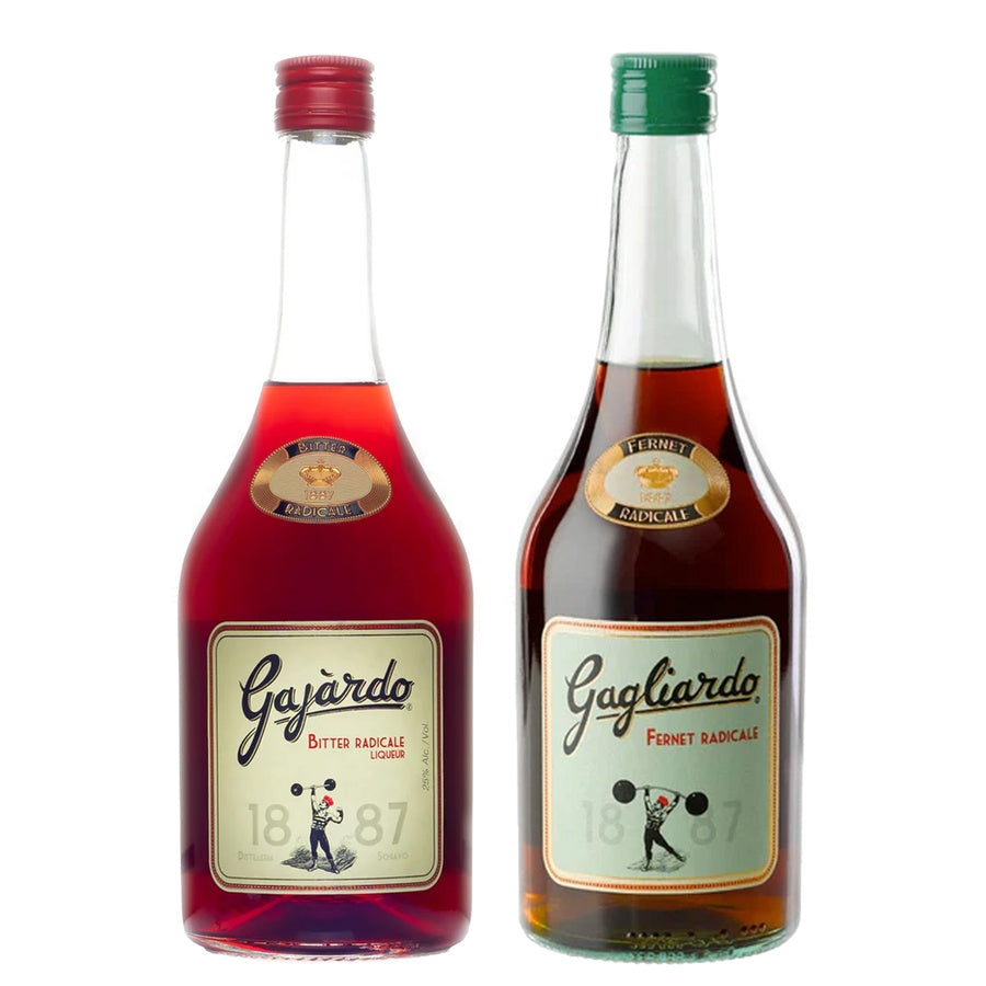 Gajardo Bitter Radicale Liqueur and Gajardo Fernet Radicale Liqueur