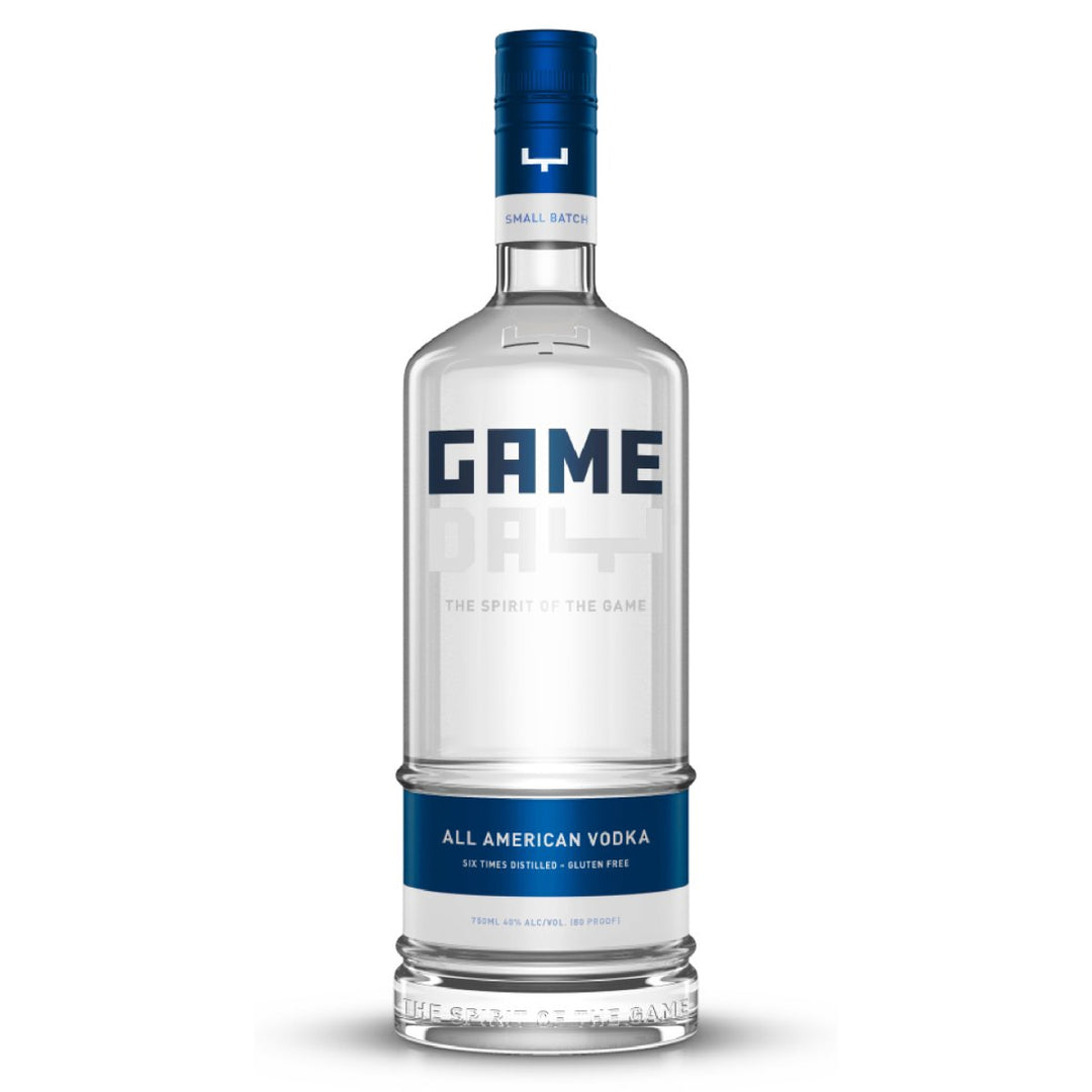 Game Day Vodka Blue & White - BottleBuzz