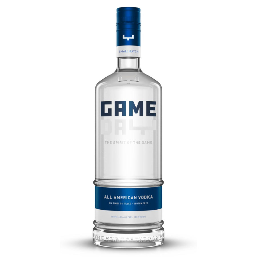 Game Day Vodka Blue & White - BottleBuzz