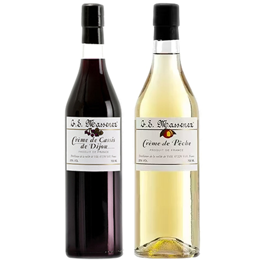 Ge Massenez Creme De Cassis and Ge Massenez Creme De Peche
