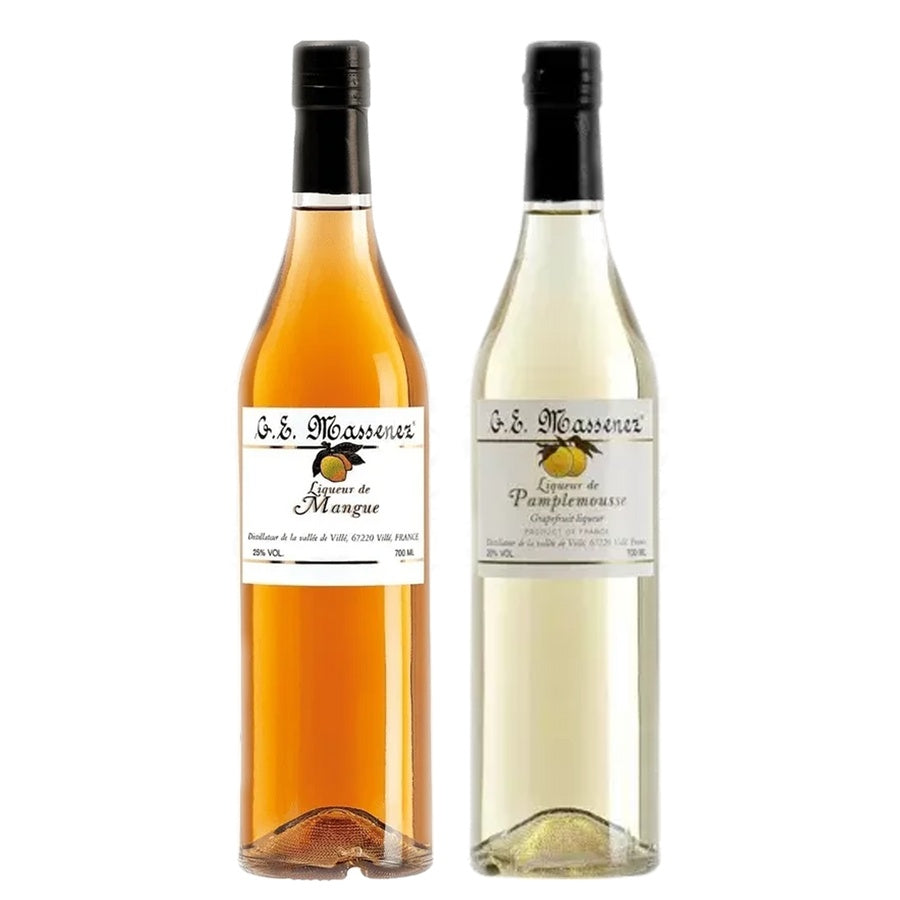 Ge Massenez Liqueur De Mangue and Ge Massenez Liqueur De Pamplemousse