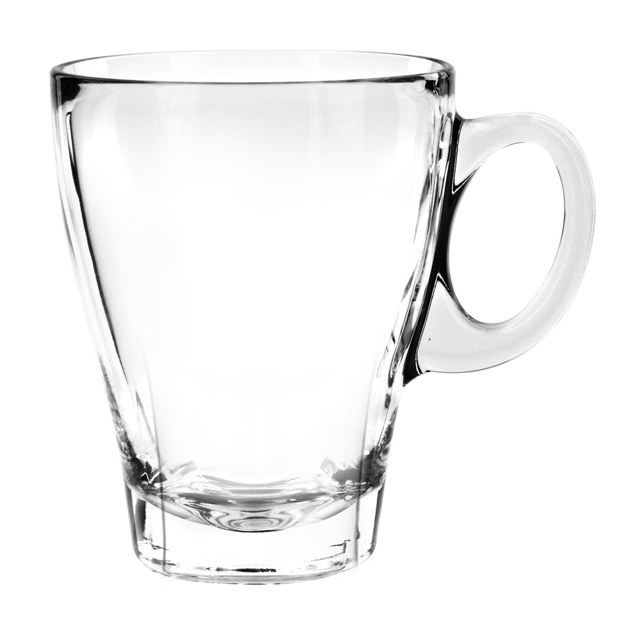 Glass Americano Coffee Cup - 12oz - Set of 6 - BottleBuzz