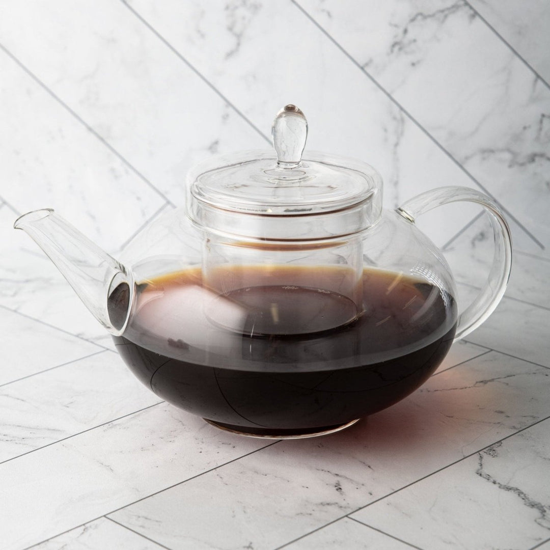 Glass Kettle With Built In Infuser - BottleBuzz