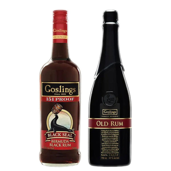 Buy Goslings Black Rum Black Seal 151 & Goslings Old Rum