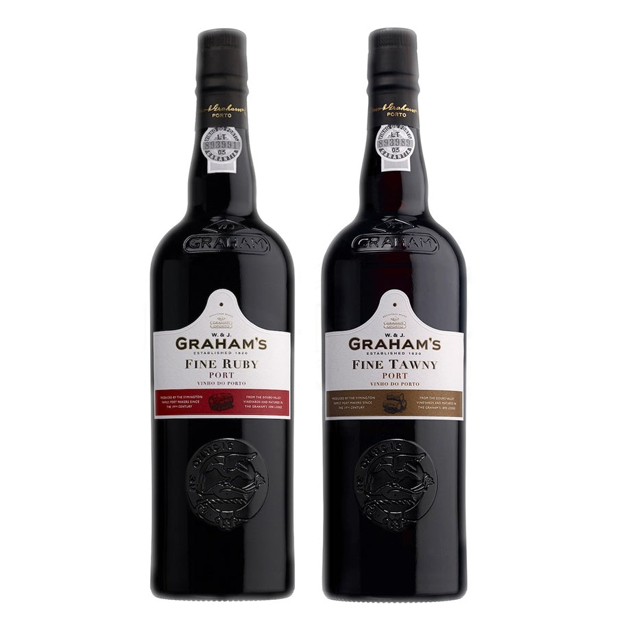 Graham's Port Ruby and Graham's Port Tawny