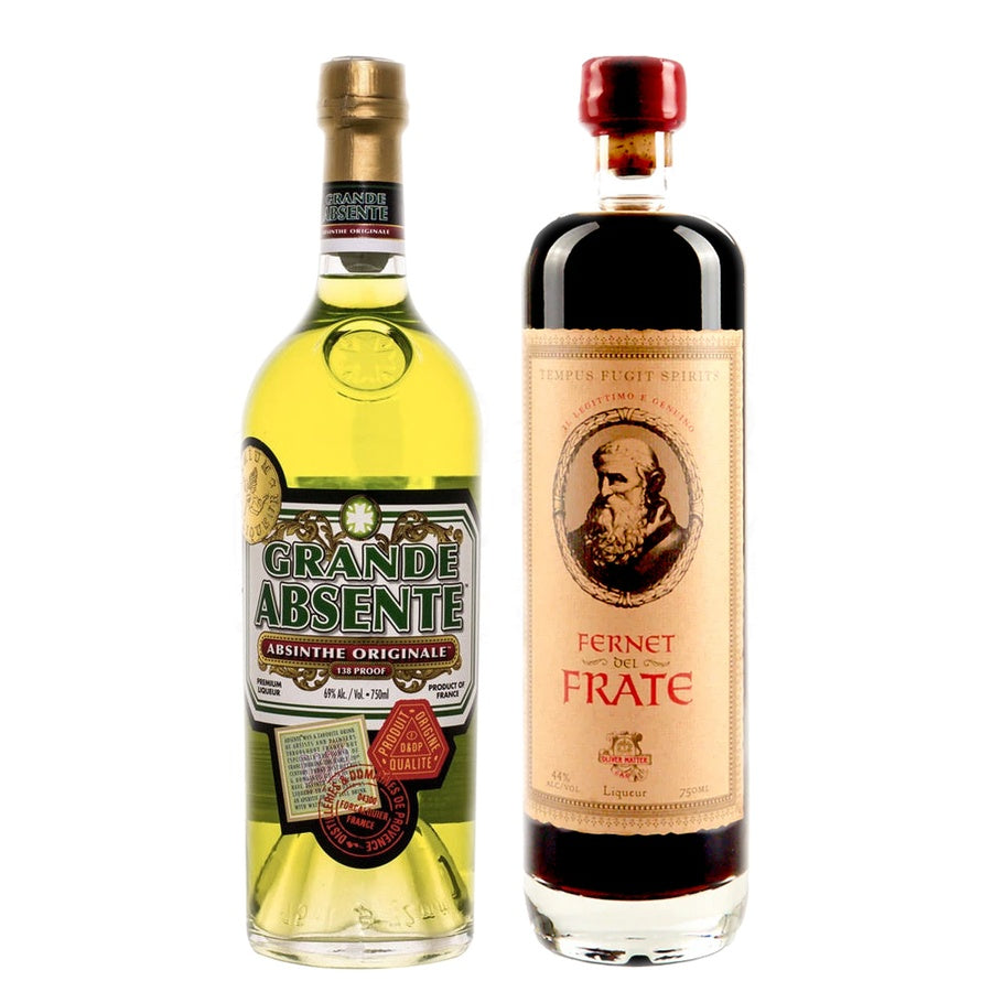 Grande Absente Absinthe Originale and Tempus Fugit Fernet Del Frate