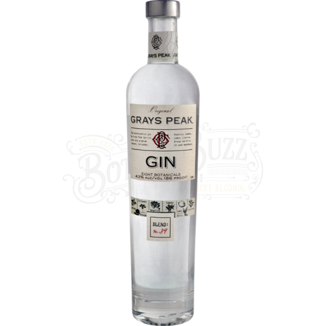 Grays Peak Gin - BottleBuzz