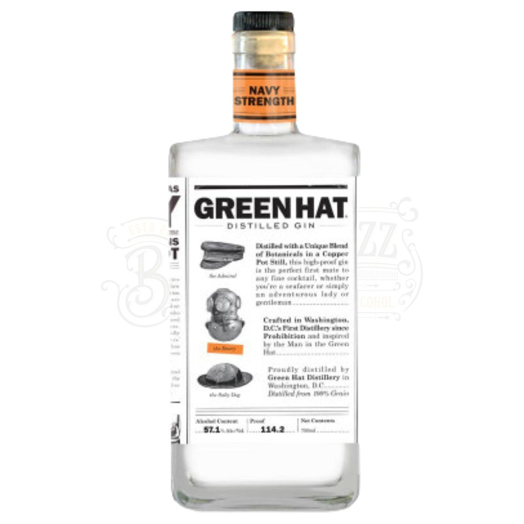 Green Hat Navy Strength Gin - BottleBuzz