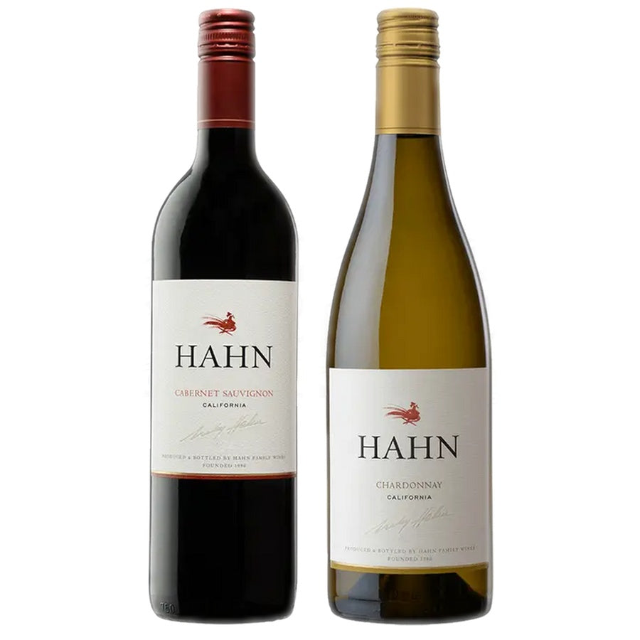 Hahn Cabernet Sauvignon and Hahn Chardonnay