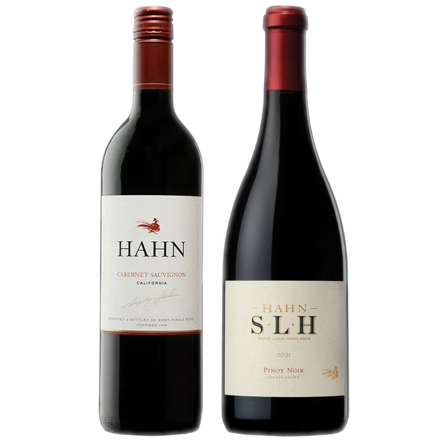 Hahn Cabernet Sauvignon and Hahn SLH Pinot Noir