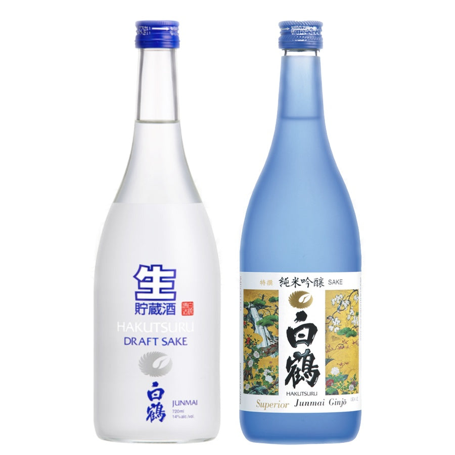 Hakutsuru Sake Draft and Hakutsuru Superior Junmai Ginjo