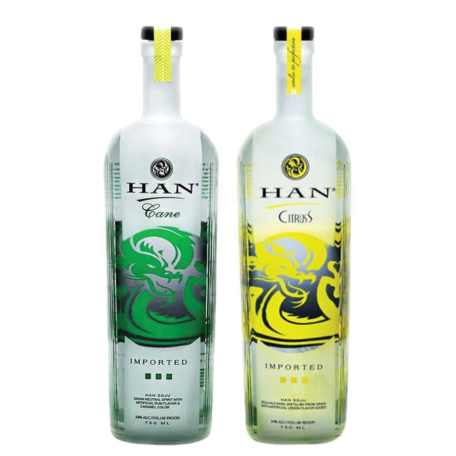 Han Spirits Cane Soju and Han Spirits Citruss Soju