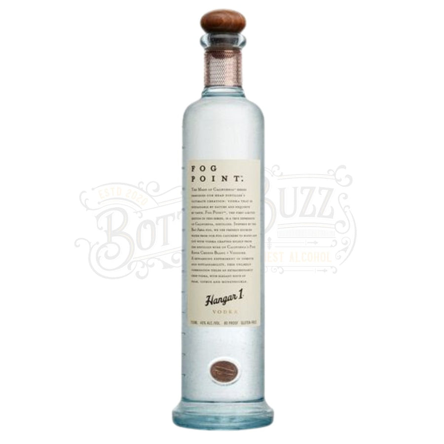 Hangar One Fog Point Vodka - BottleBuzz