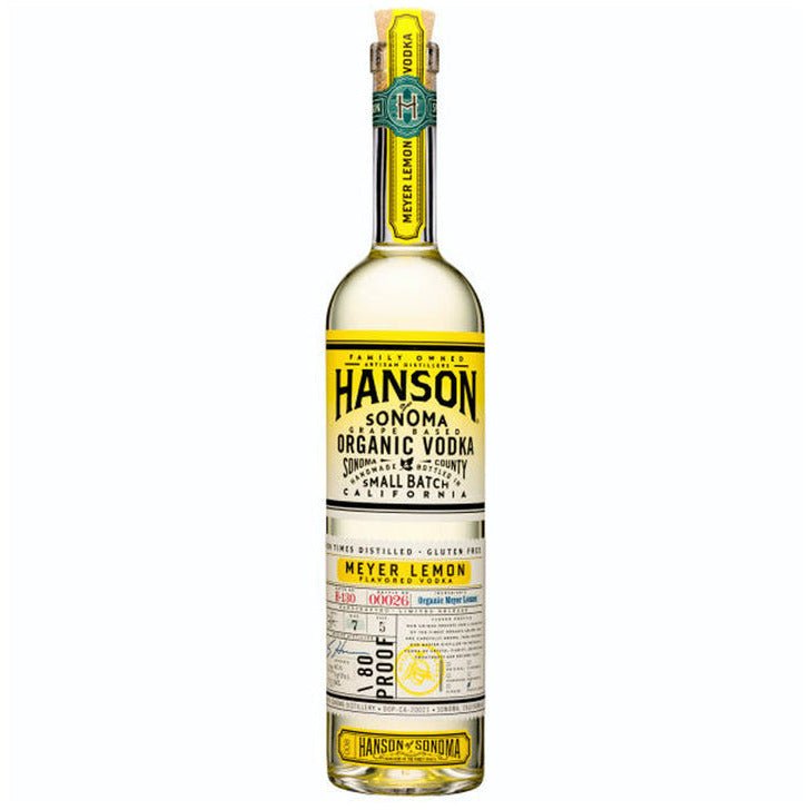 Hanson of Sonoma Meyer Lemon Flavored Vodka - BottleBuzz