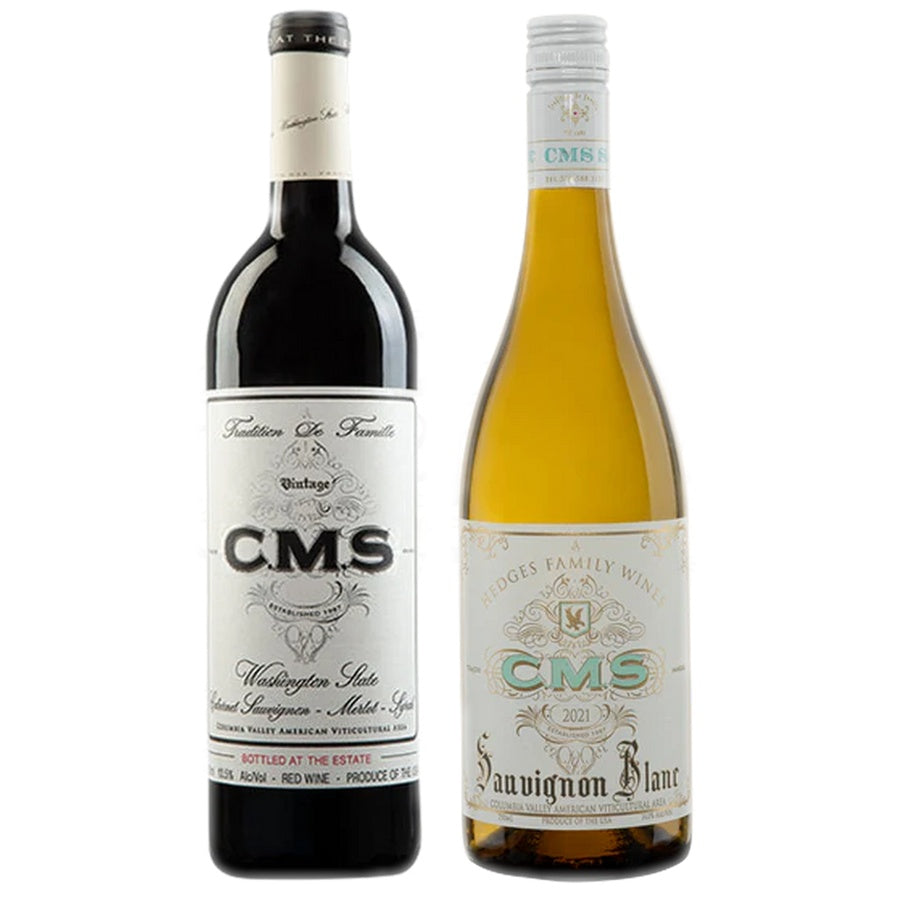 Hedges Cms Red Blend Organic and Hedges Cms Sauvignon Blanc