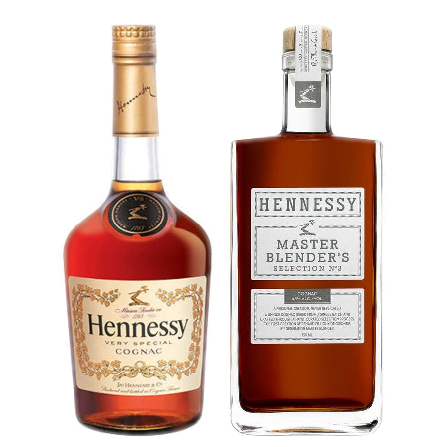 Hennessy Cognac VS and Hennessy Master Blender's Selection No. 3