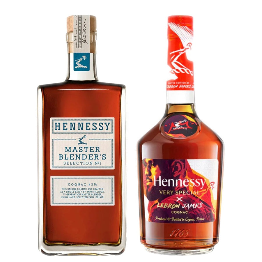 Hennessy Master Blender's Selection No. 1 and Hennessy VS X Lebron James Limited Edition Cognac