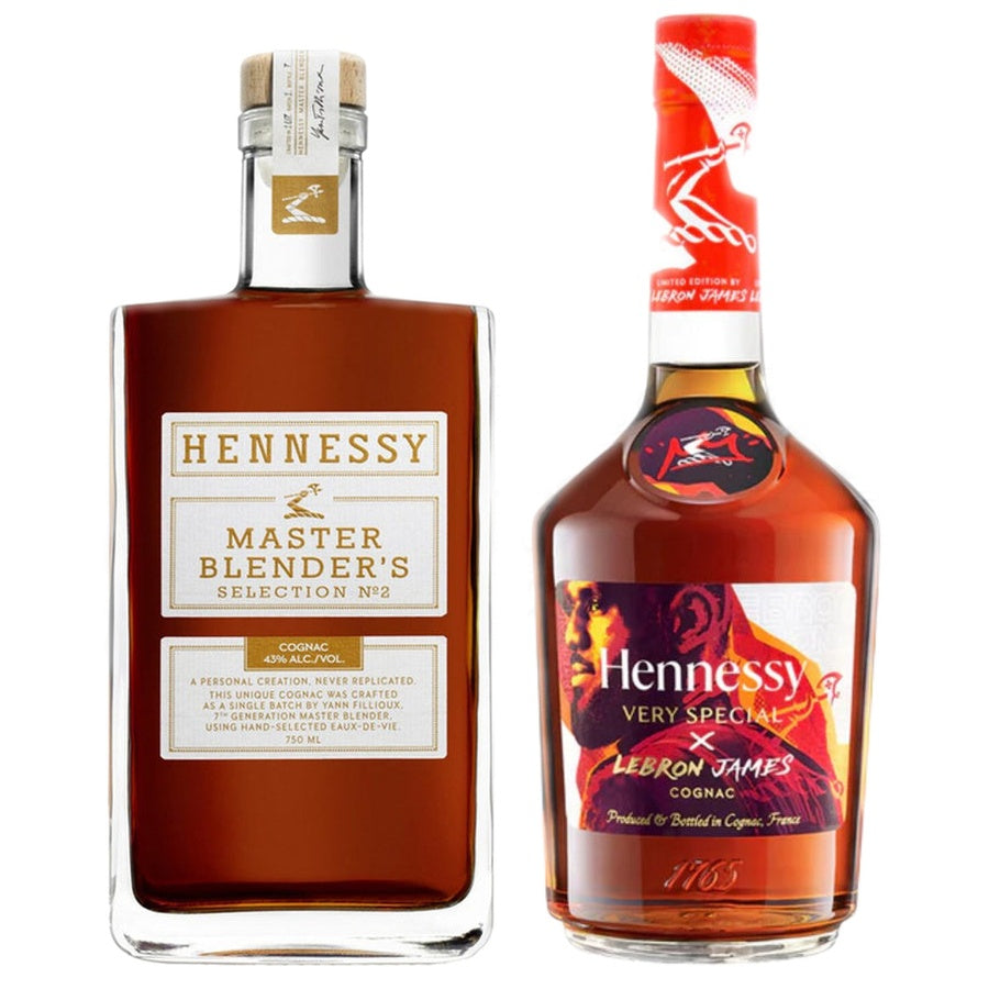 Hennessy Master Blender's Selection No. 2 and Hennessy VS X Lebron James Limited Edition Cognac