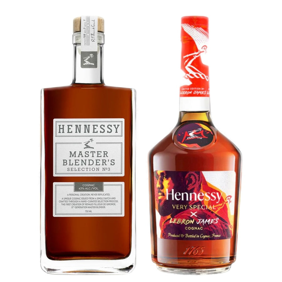Hennessy Master Blender's Selection No. 3 and Hennessy VS X Lebron James Limited Edition Cognac