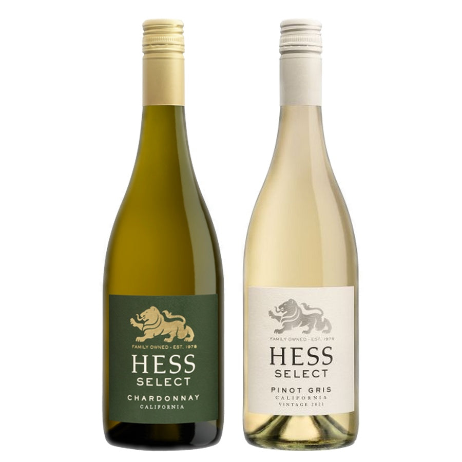 Hess Select Chardonnay and Hess Select Pinot Gris