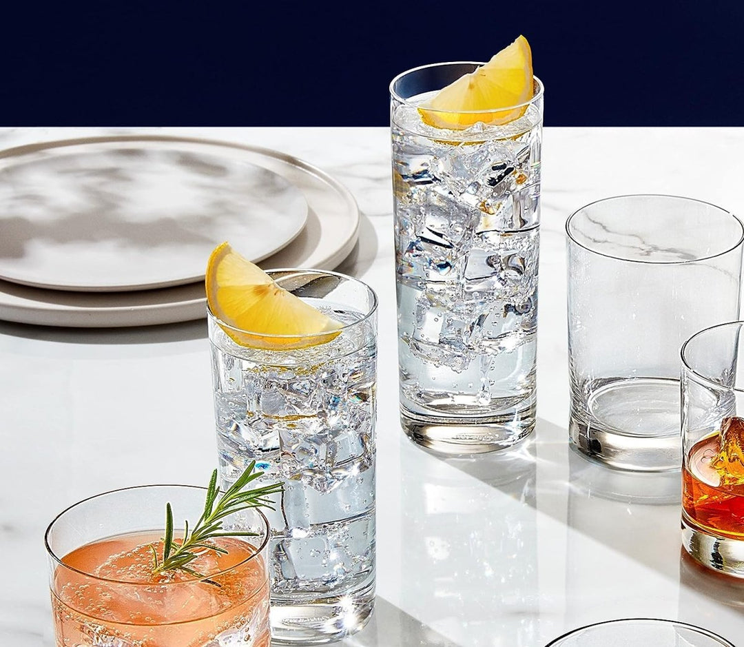 Highball Glasses Heavy Base Tom Collins Glasses