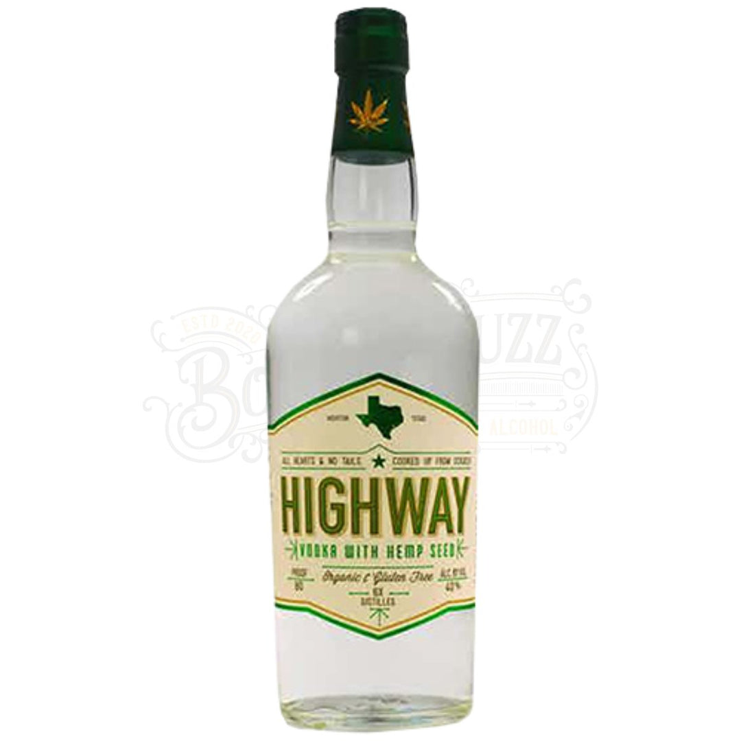 Highway Vodka With Hemp Seed - BottleBuzz