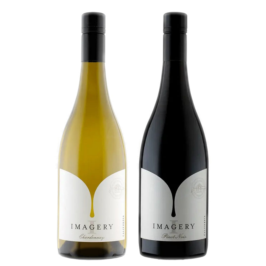 Imagery Chardonnay California and Imagery Pinot Noir California