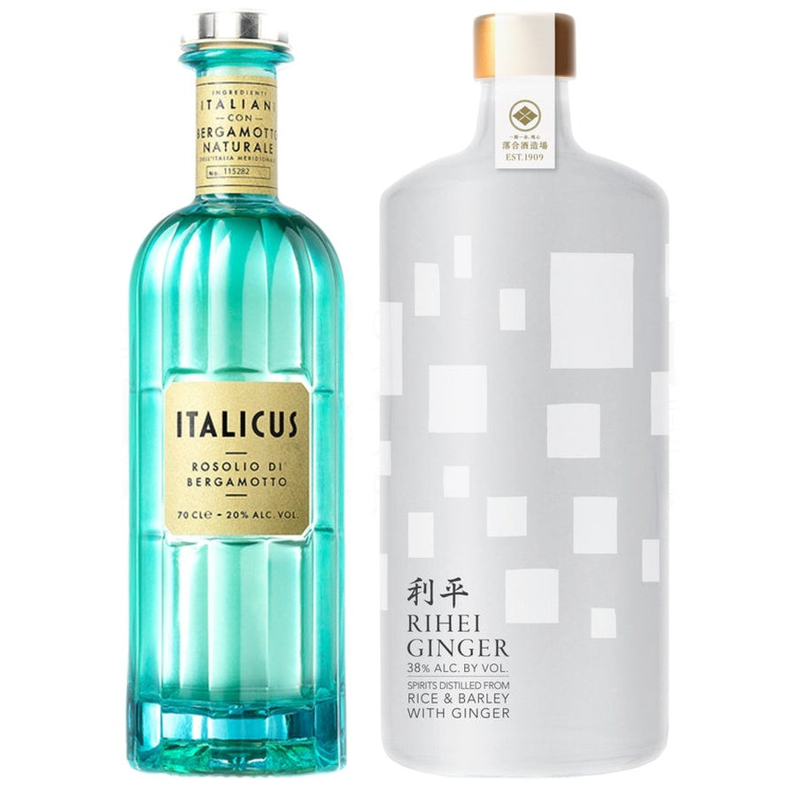 Italicus Rosolio Di Bergamotto Liqueur and Rihei Ginger Shochu