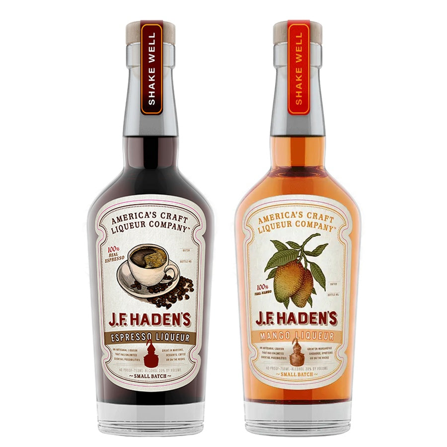 J.F. Hadens Espresso Liqueur and J.F. Hadens Mango Liqueur/Liquor