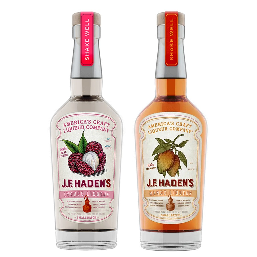 J.F. Hadens Lychee Liqueur and J.F. Hadens Mango Liqueur/Liquor
