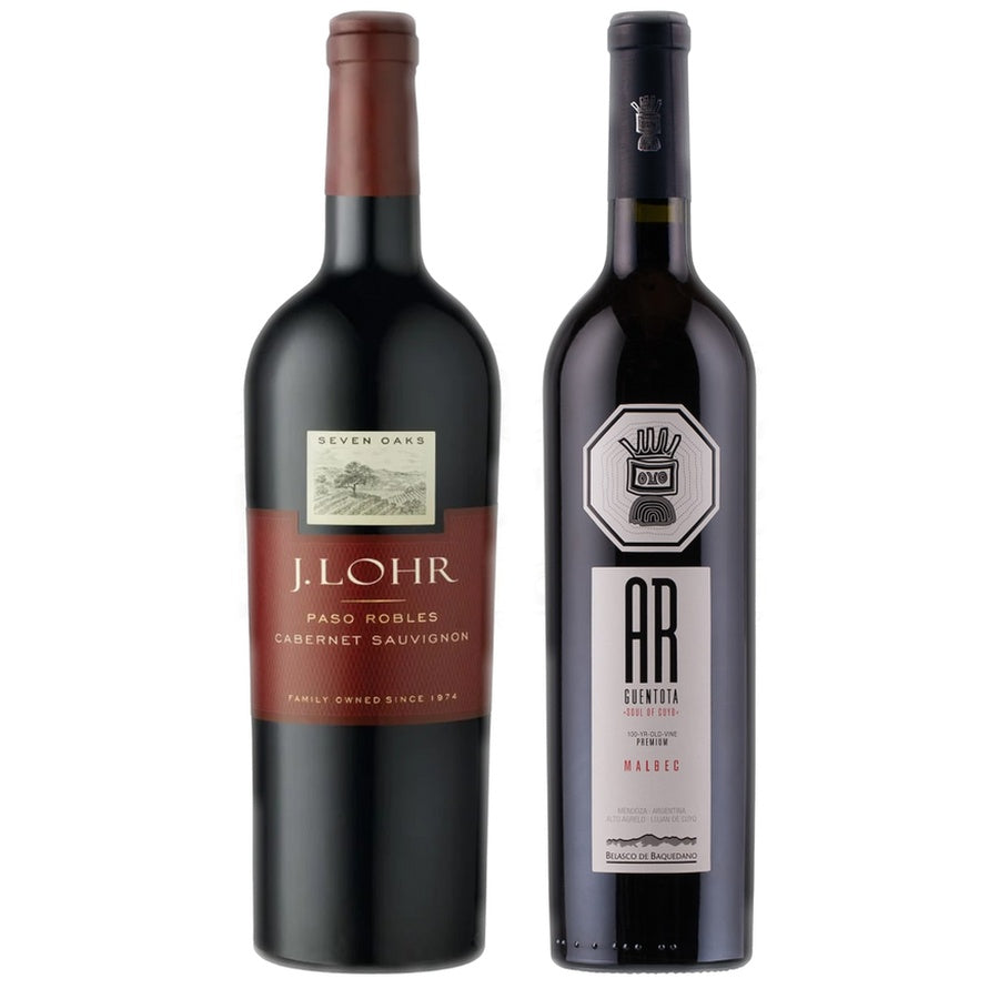 J. Lohr Cabernet Sauvignon Seven Oaks Cuvee and J. Lohr Petite Sirah Towr Rd