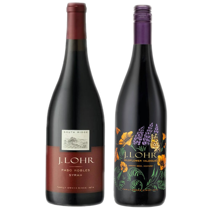 J. Lohr Syrah South Ridge and J. Lohr Valdiguie Wildflower