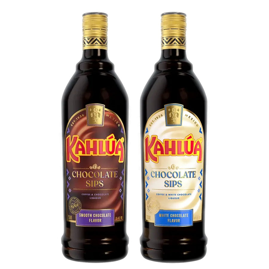 Kahlua Coffee Liqueur Chocolate Sips and Kahlua Coffee Liqueur Chocolate Sips White