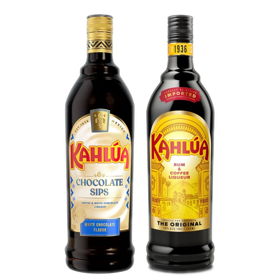 Kahlua Coffee Liqueur Chocolate Sips White and Kahlua Liqueur