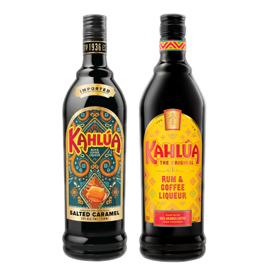Kahlua Coffee Liqueur Salted Caramel and Kahlua Coffee Liqueur The Original
