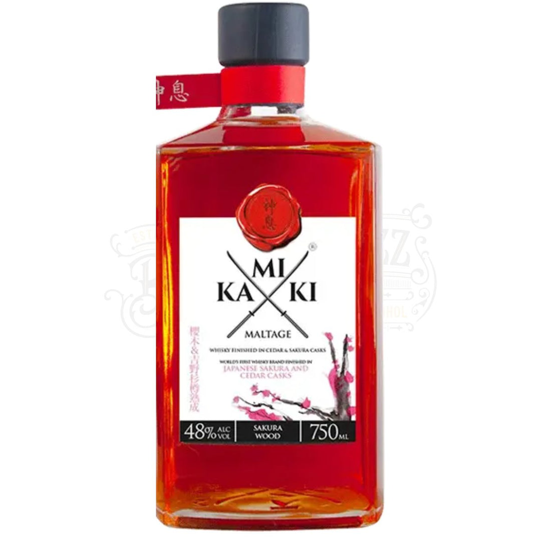 Kamiki Sakura Wood Whiskey - BottleBuzz