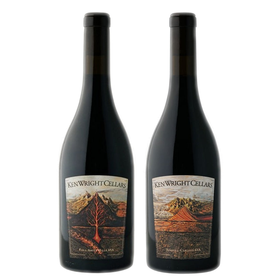 Ken Wright Pinot Noir Eola Amity and Ken Wright Pinot Noir Yamhill Carlton