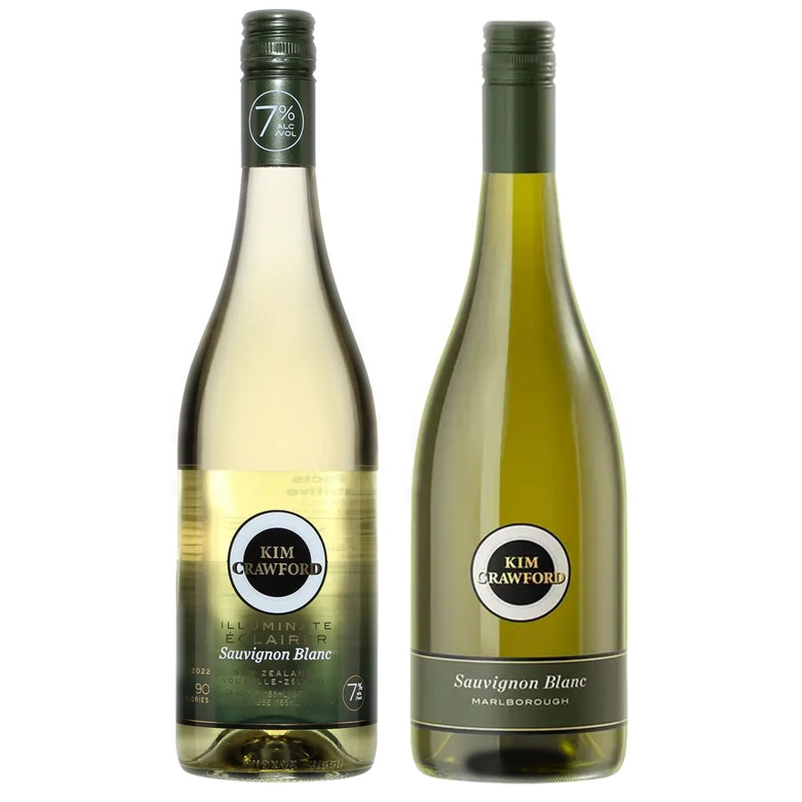 Kim Crawford Sauvignon Blanc Illuminate New Zealand and Kim Crawford Sauvignon Blanc Marlborough