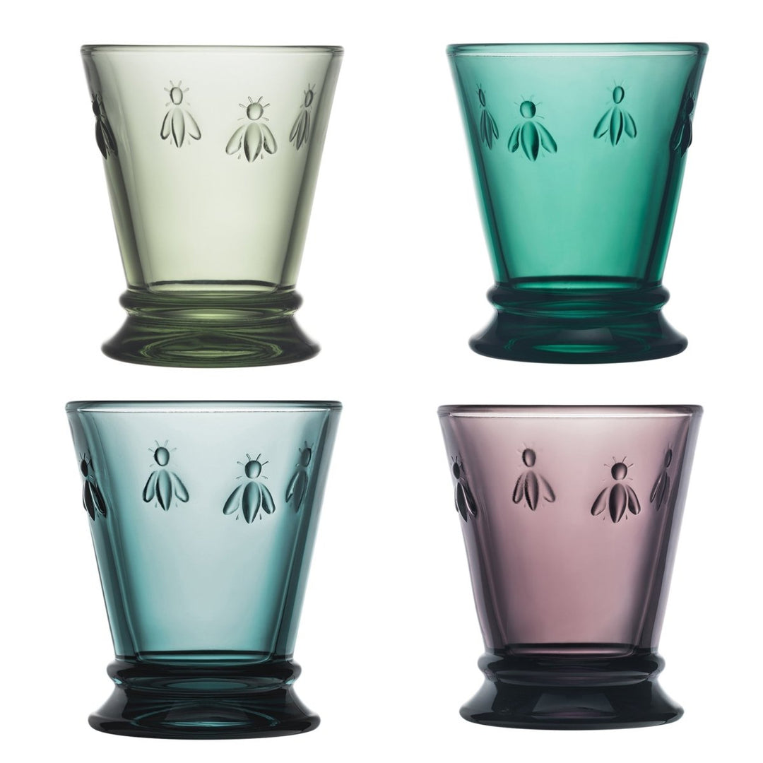 La Rochere Bee Tumbler Assorted Set - 4 - BottleBuzz