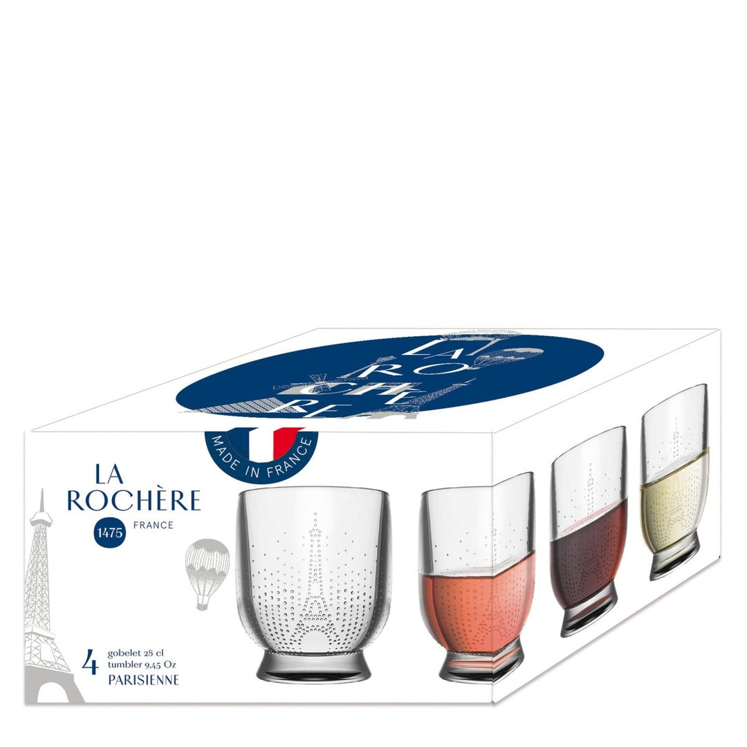 La Rochere Parisienne Tumbler Set - 4 - BottleBuzz