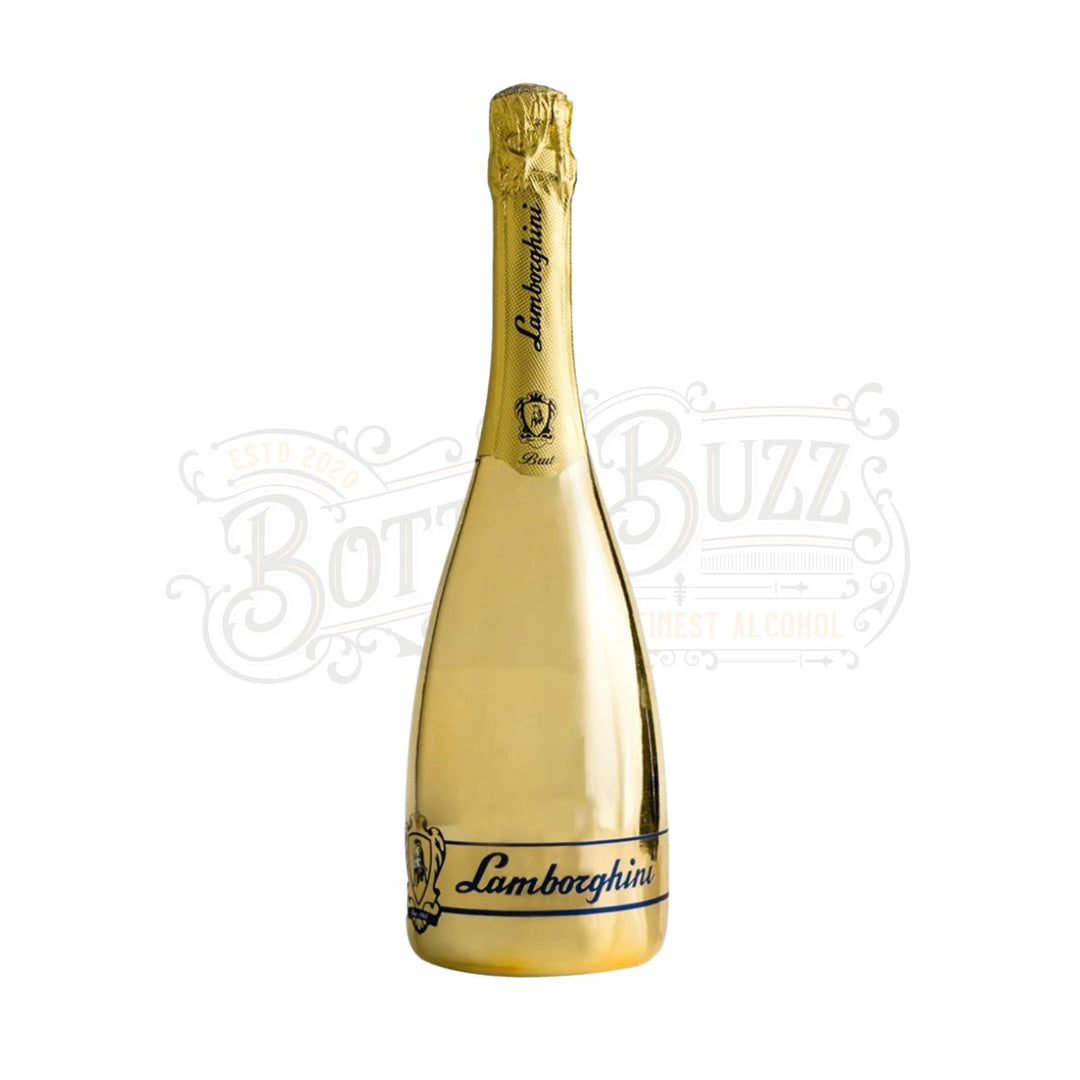 Lamborghini: Oro Vino Spumante With Crystal Glasses - BottleBuzz