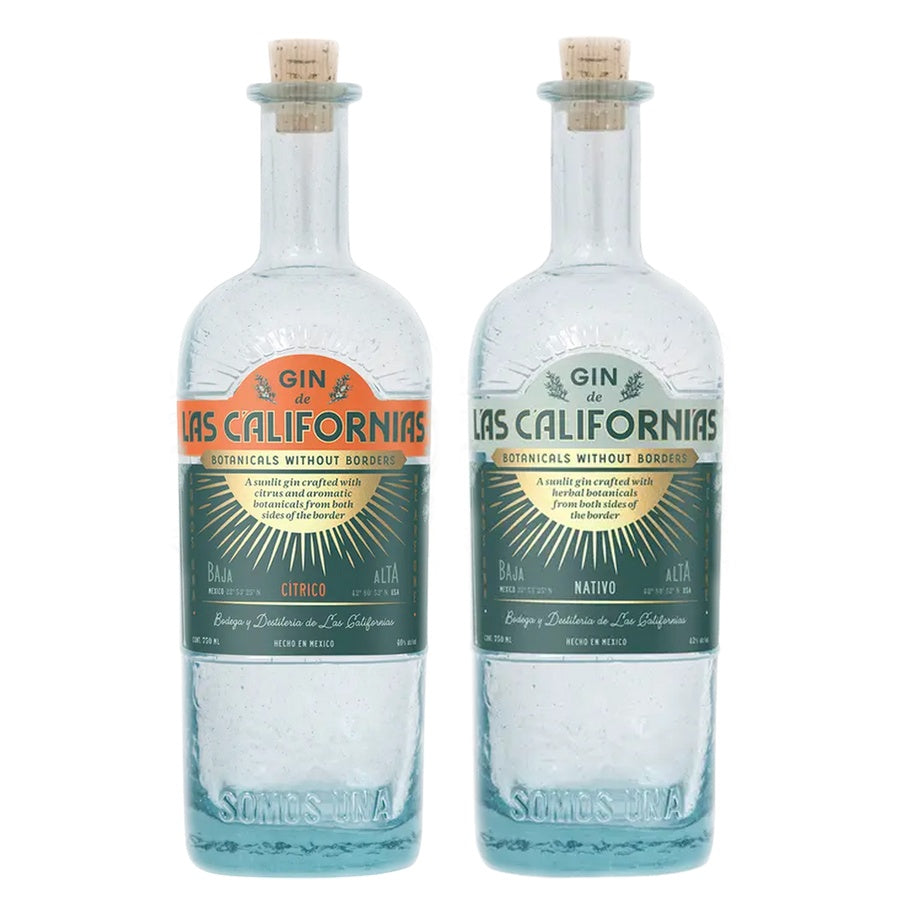 Las Californias Citrico Gin and Las Californias Gin Nativo