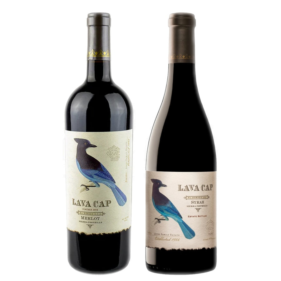 Lava Cap Merlot and Lava Cap Syrah