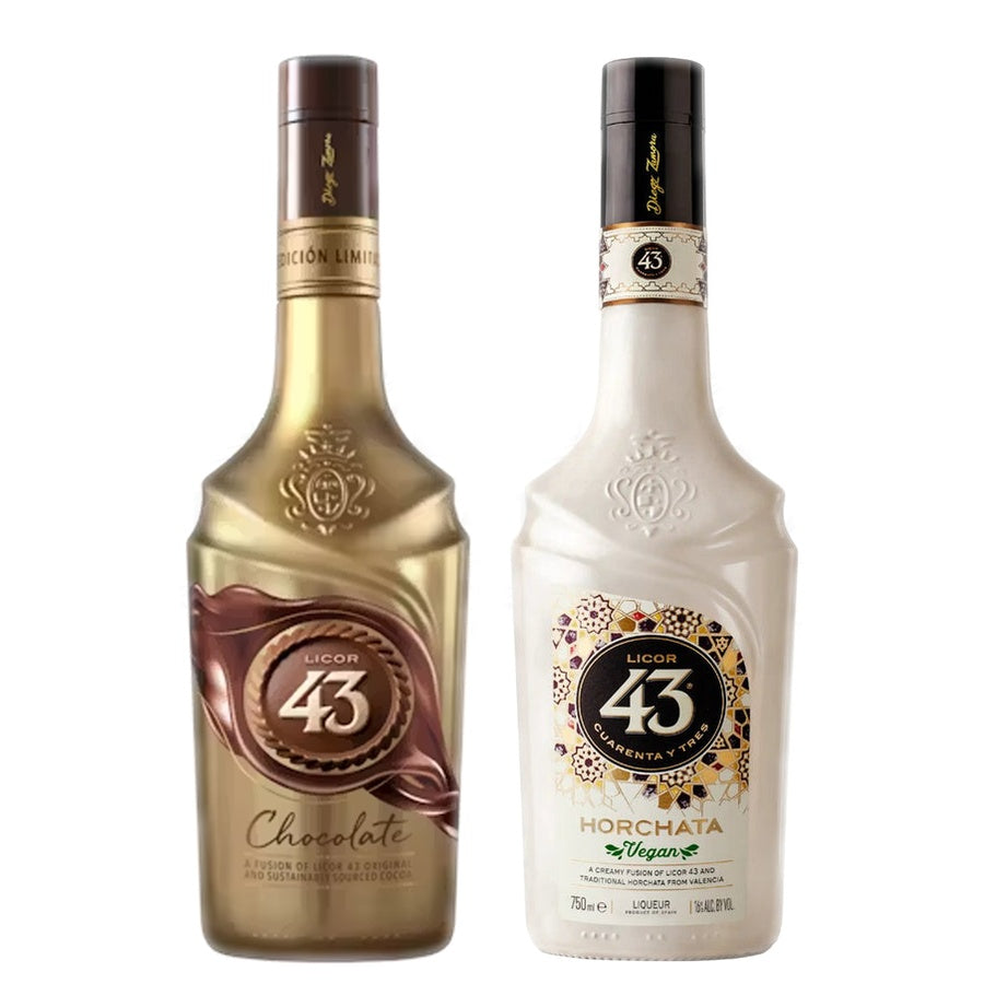 Licor 43 Chocolate Liqueur and Licor 43 Horchata Liqueur